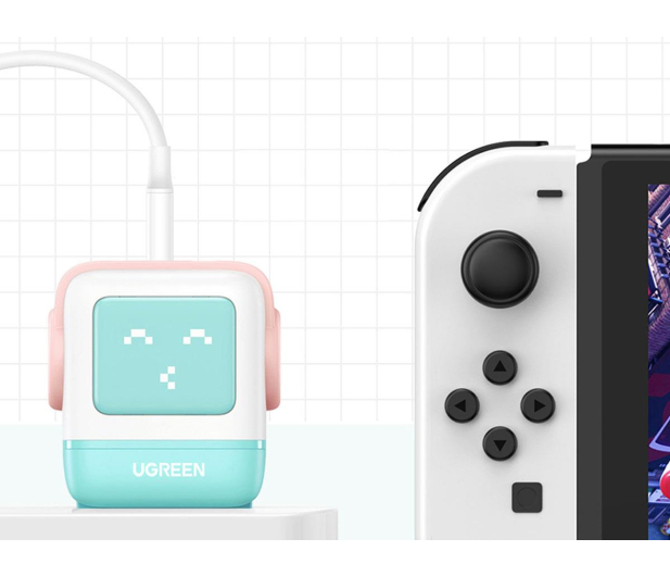 UGREEN Ładowarka sieciowa Nexode RG Robot GaN 2x USB-C + USB 65W - 1501497 - zdjęcie 2